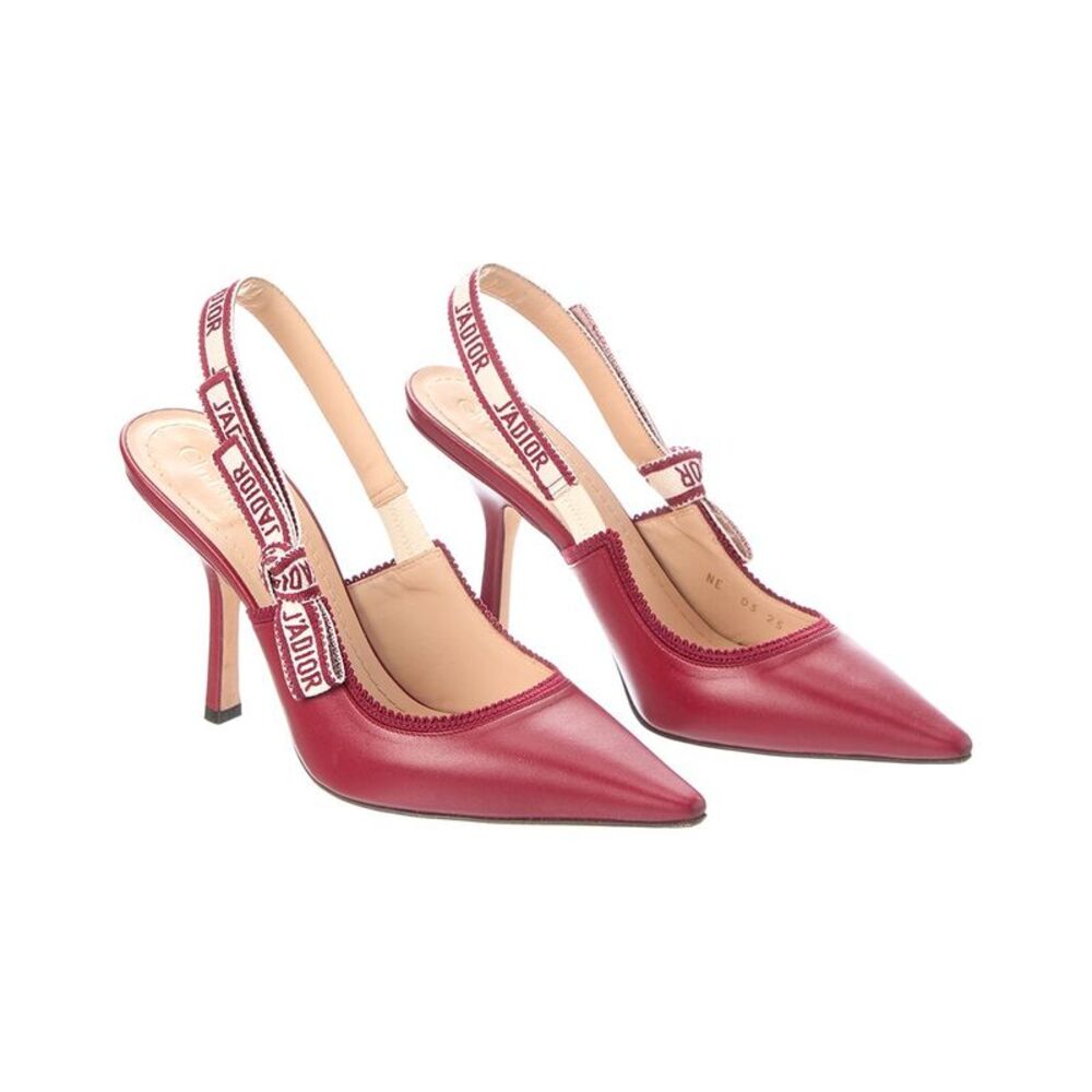 Dior J'adior Leather Slingback Pump
